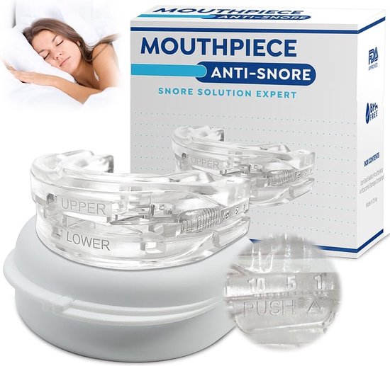 Anti-snorring mounthpiece